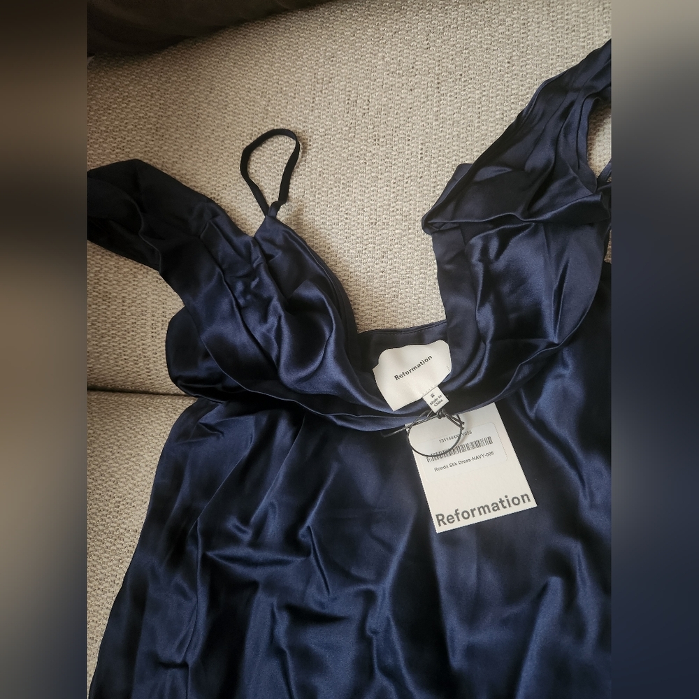 Reformation Ronda Silk Dress - Picture 5 of 5